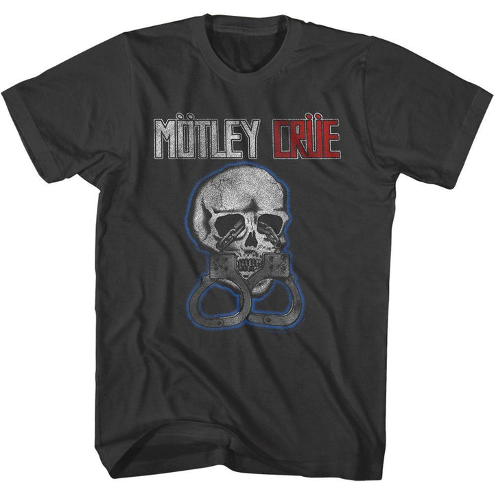 Motley Crue Skull & Cuffs T-Shirt - HYPER iCONiC