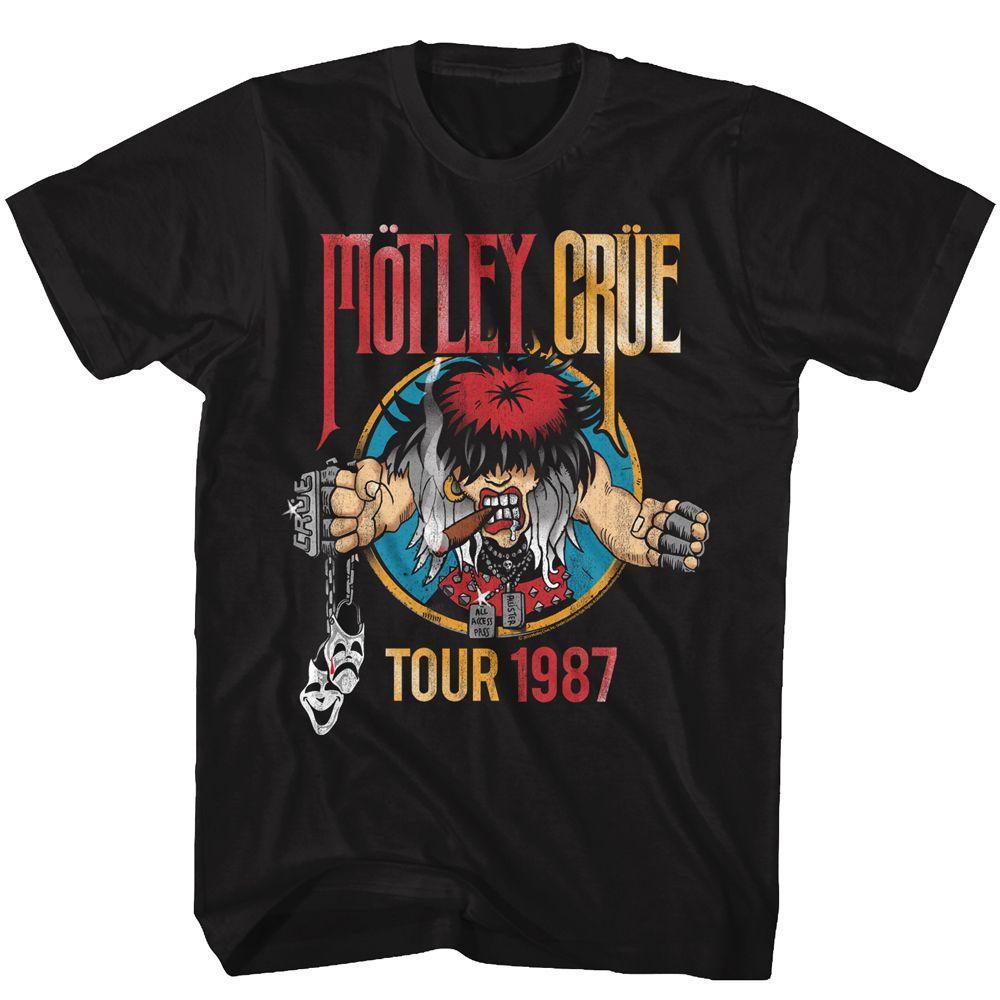 Motley Crue Tour 1987 Boyfriend Tee - HYPER iCONiC