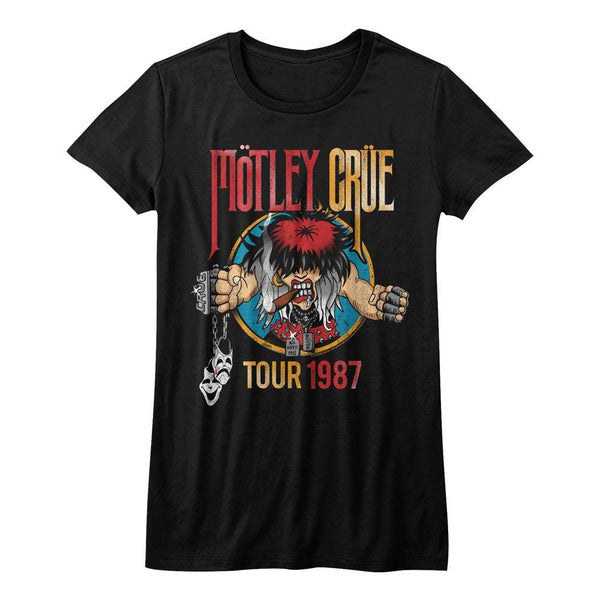 Motley Crue Tour 1987 Womens T-Shirt - HYPER iCONiC