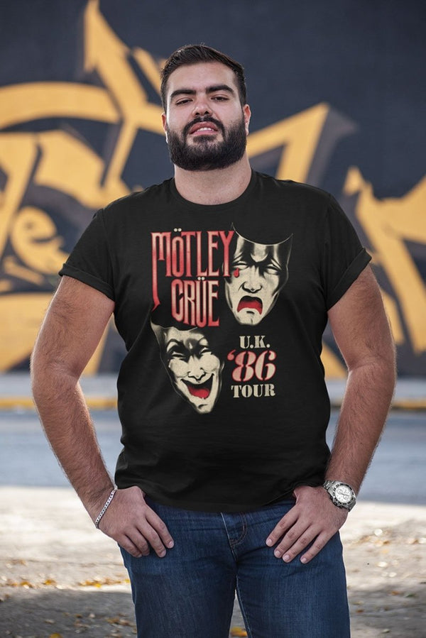 Motley Crue UK Tour T-Shirt - HYPER iCONiC