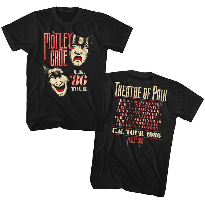 Motley Crue UK Tour T-Shirt - HYPER iCONiC