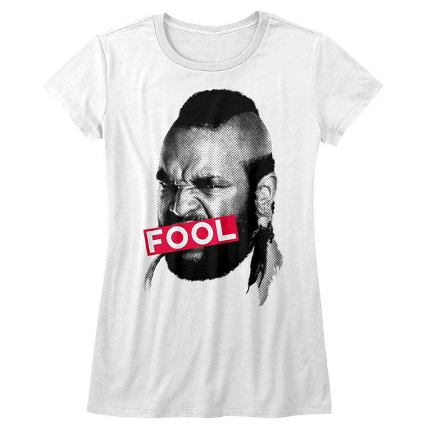 Mr. T - Fool Womens T-Shirt - HYPER iCONiC