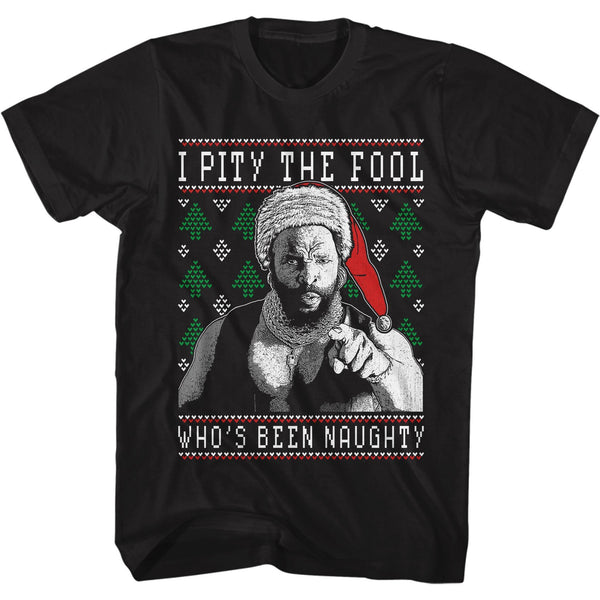 Mr. T Who'S Been Naughty T-Shirt - HYPER iCONiC.