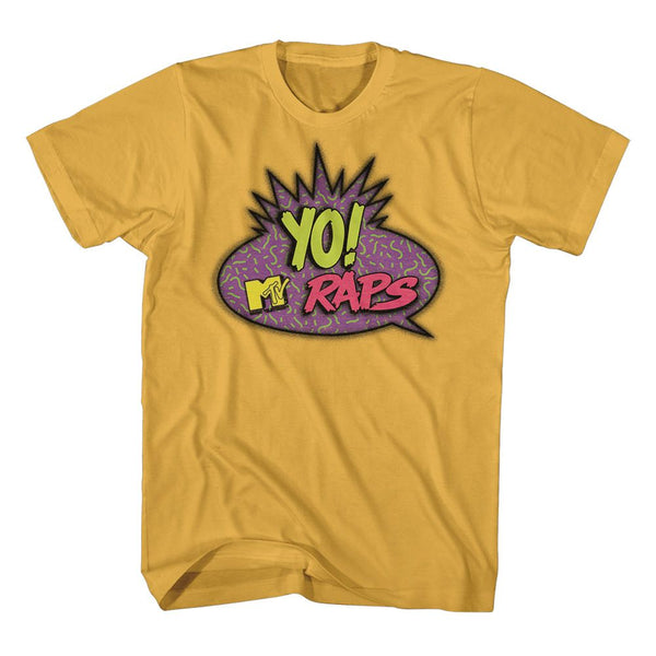 MTV - Bright Yo Raps T-Shirt - HYPER iCONiC.