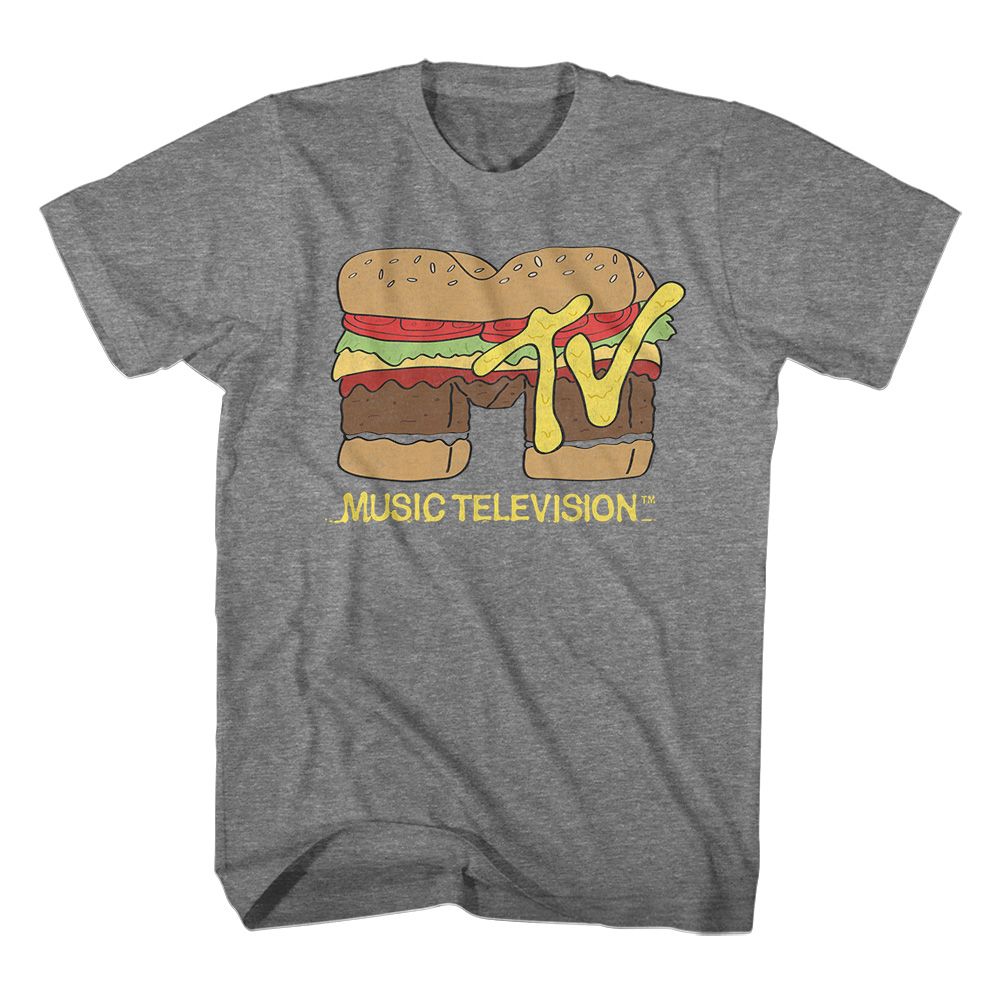 MTV - Burger T-Shirt - HYPER iCONiC.