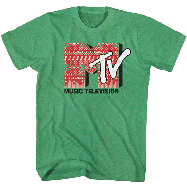 MTV - Christmas Sweater Boyfriend Tee - HYPER iCONiC.