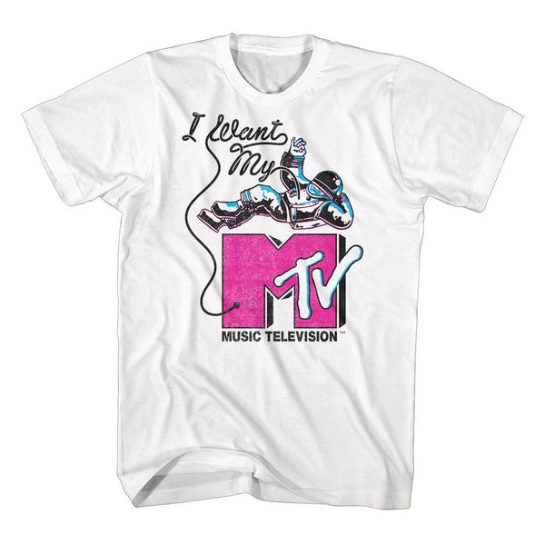 MTV - I Want My Astronaut T-Shirt - HYPER iCONiC.