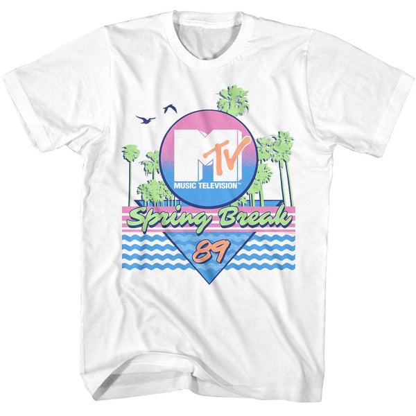 MTV- Spring Break 89 T-Shirt - HYPER iCONiC.