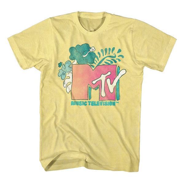 MTV - Tropical Logo T-Shirt - HYPER iCONiC.