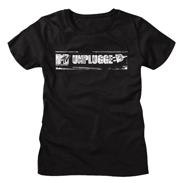MTV - Unplugged Womens T-Shirt - HYPER iCONiC.