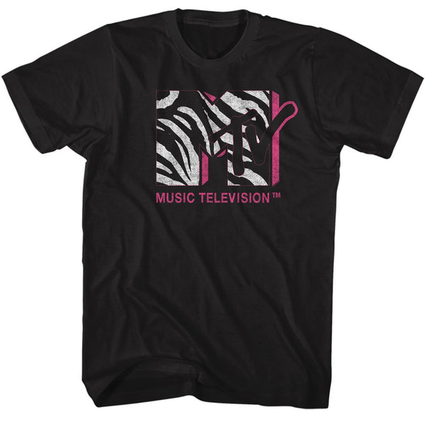 MTV - Zebra Boyfriend Tee - HYPER iCONiC.