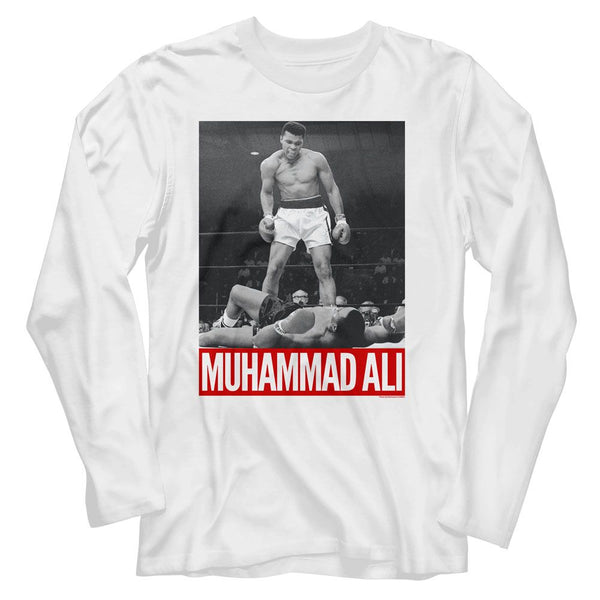 Muhammad Ali - 1968 Long Sleeve Boyfriend Tee - HYPER iCONiC.