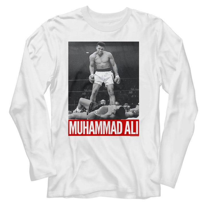 Muhammad Ali - 1968 Long Sleeve Boyfriend Tee - HYPER iCONiC.