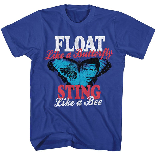 Muhammad Ali - Ali Float And Sting T-Shirt - HYPER iCONiC.