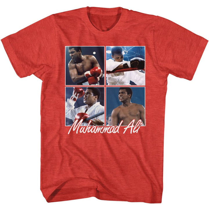 Muhammad Ali - Ali Four Squares Boyfriend Tee - HYPER iCONiC.