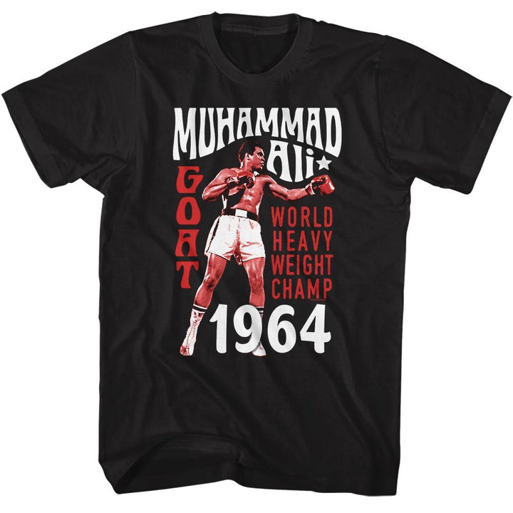 Muhammad Ali - Ali World Heavy Weight Champ Boyfriend Tee - HYPER iCONiC.