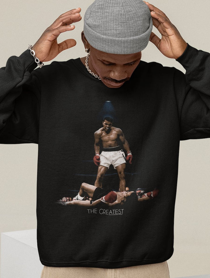 Muhammad Ali - All Over Again Sweatshirt - HYPER iCONiC.