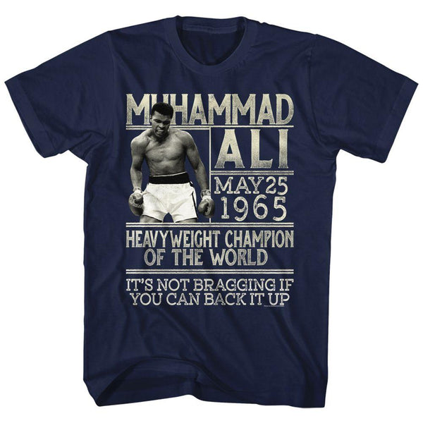 Muhammad Ali Back It Up T-Shirt - HYPER iCONiC
