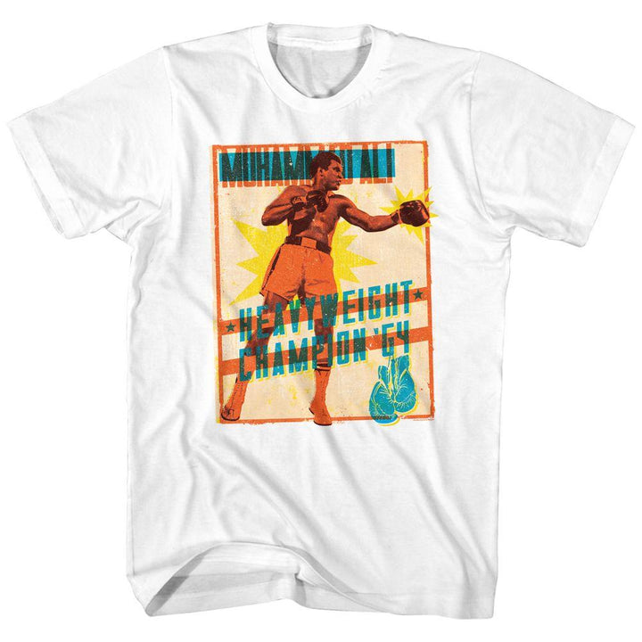 Muhammad Ali Bright Poster T-Shirt - HYPER iCONiC