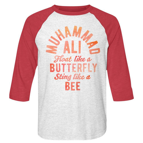 Muhammad Ali - Butterfly & Bee Baseball Shirt - HYPER iCONiC