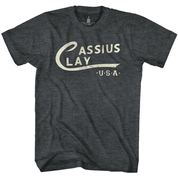 Muhammad Ali - Cassius Clay Logo T-Shirt - HYPER iCONiC