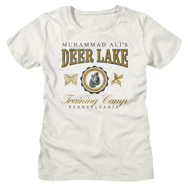Muhammad Ali - Deer Lake Varsity Vintage Womens T-Shirt - HYPER iCONiC.