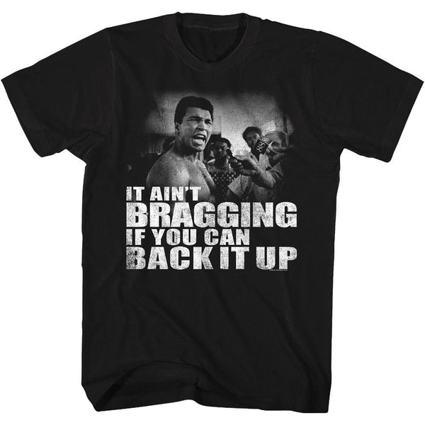 Muhammad Ali - Distressed Back It Up T-Shirt - HYPER iCONiC