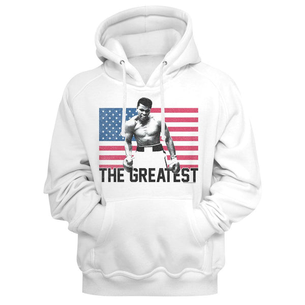 Muhammad Ali - Flag The Greatest Hoodie - HYPER iCONiC.