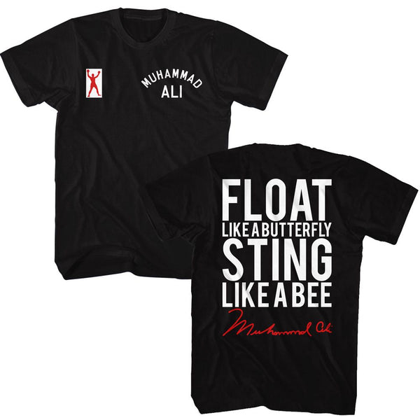 Muhammad Ali - Float Sting 2-Sided T-Shirt - HYPER iCONiC.