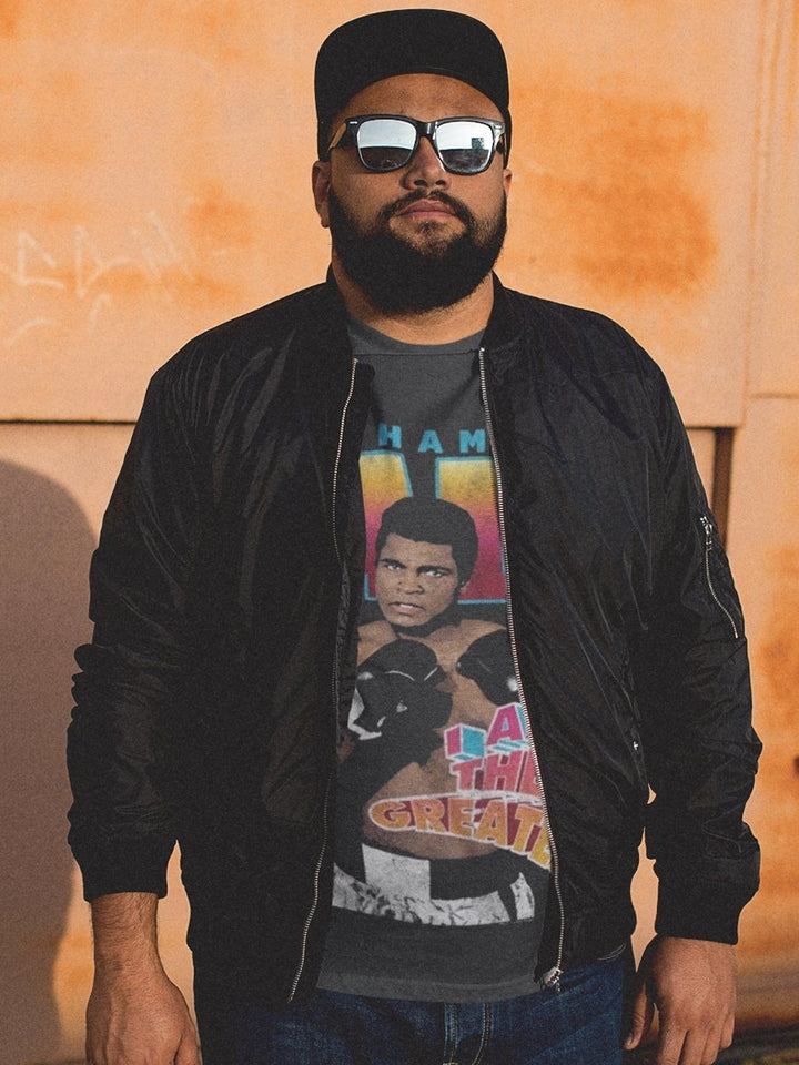 MUHAMMAD ALI - G.O.A.T. BIG AND TALL T-SHIRT - HYPER iCONiC.