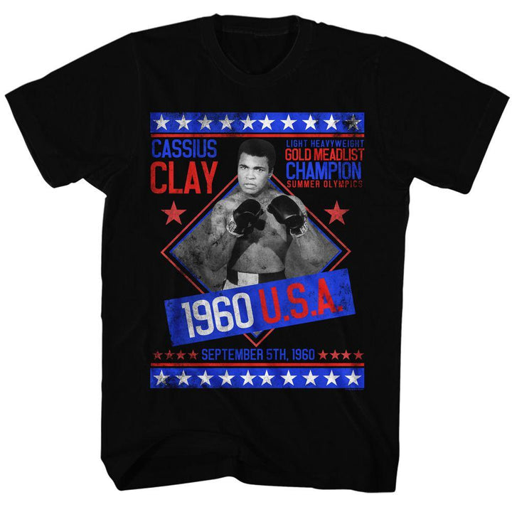 Muhammad Ali - Gold Medalist T-Shirt - HYPER iCONiC