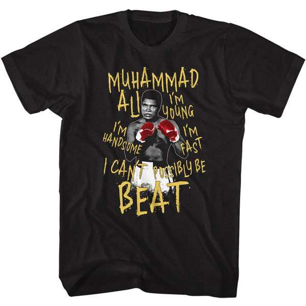 Muhammad Ali - I Cant Be Beat Boyfriend Tee - HYPER iCONiC.