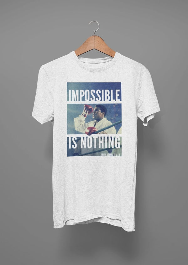 Muhammad Ali Impossible Is Nothing T-Shirt - HYPER iCONiC