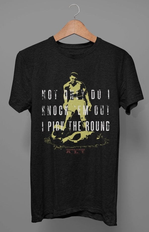 Muhammad Ali - Knocking T-Shirt - HYPER iCONiC.