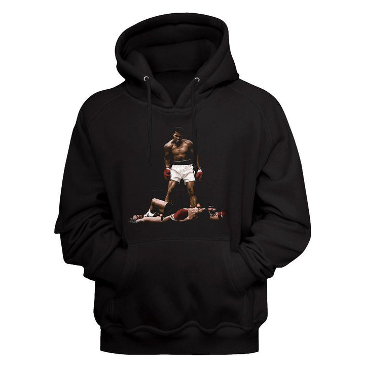 Muhammad Ali - Over And Over Big and Tall Hoodie - HYPER iCONiC.