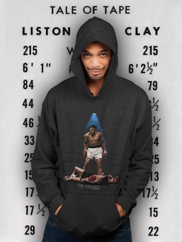 Muhammad Ali - Over And Over Hoodie - HYPER iCONiC.