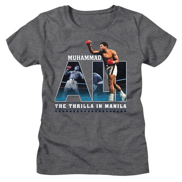 Muhammad Ali - Oversized Ali Womens T-Shirt - HYPER iCONiC.