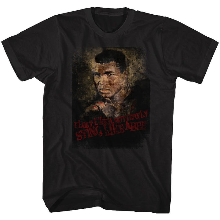 Muhammad Ali - Sting Like A Bee Boyfriend Tee - HYPER iCONiC