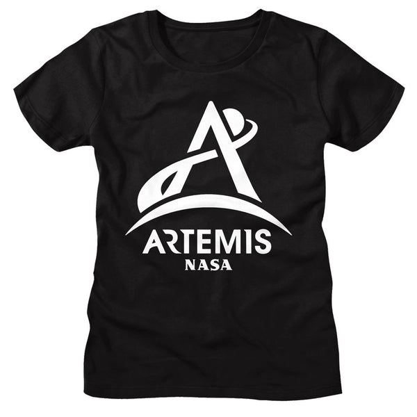 NASA - Artemis One Color Light Womens T-Shirt - HYPER iCONiC.