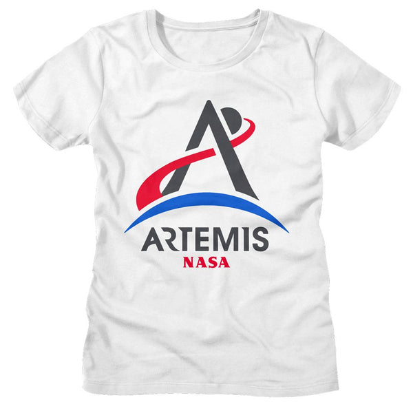NASA - Artemis Program Logo Womens T-Shirt - HYPER iCONiC.