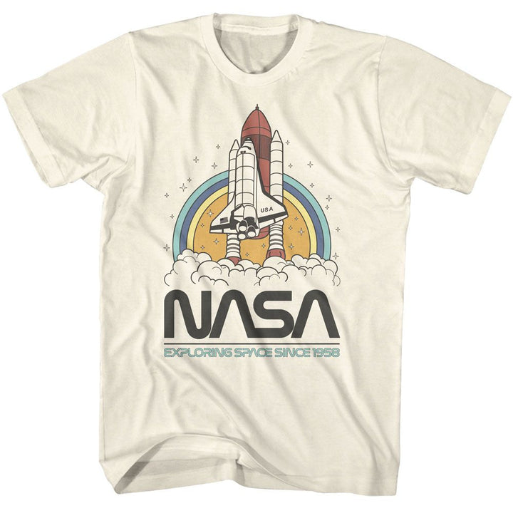 NASA - Exploring Space Circles T-Shirt - HYPER iCONiC.