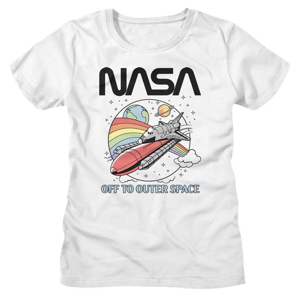 NASA - To Space Womens T-Shirt - HYPER iCONiC.