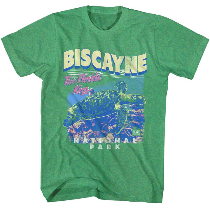 National Parks - Biscayne NP Turtle Boyfriend Tee - HYPER iCONiC.