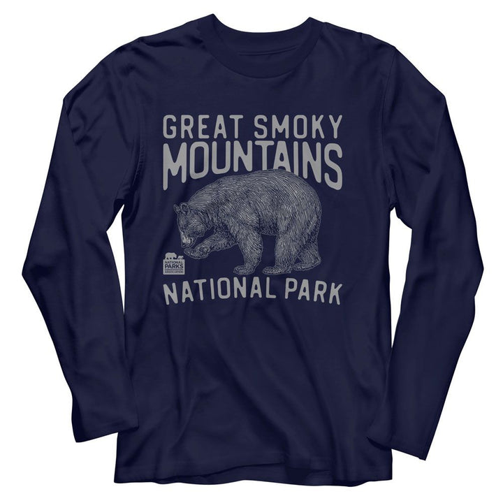 National Parks - SMNP 1940 Long Sleeve Boyfriend Tee - HYPER iCONiC.