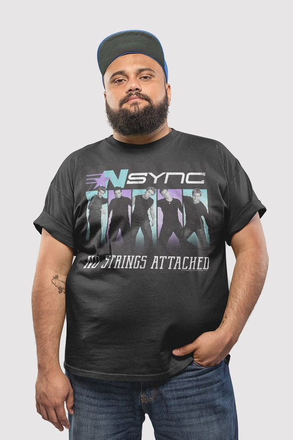 *NSYNC Blue Purple Big and Tall T-Shirt - HYPER iCONiC.