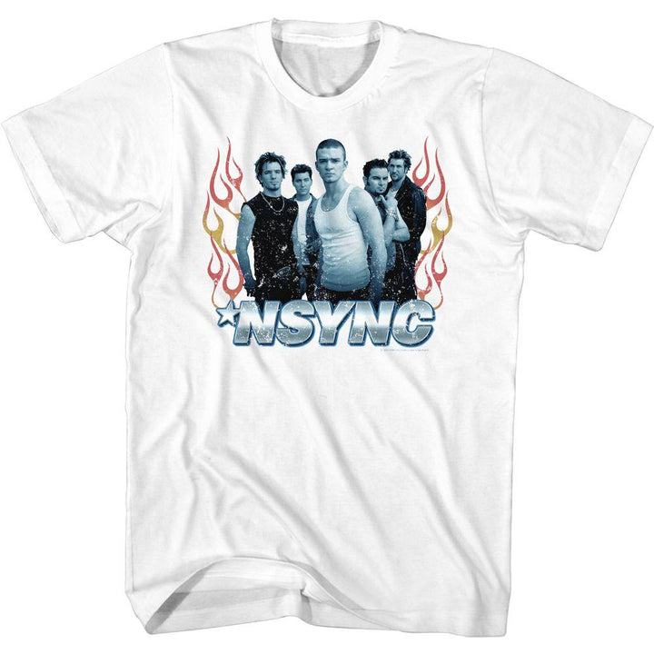 *NSYNC Flames T-Shirt - HYPER iCONiC