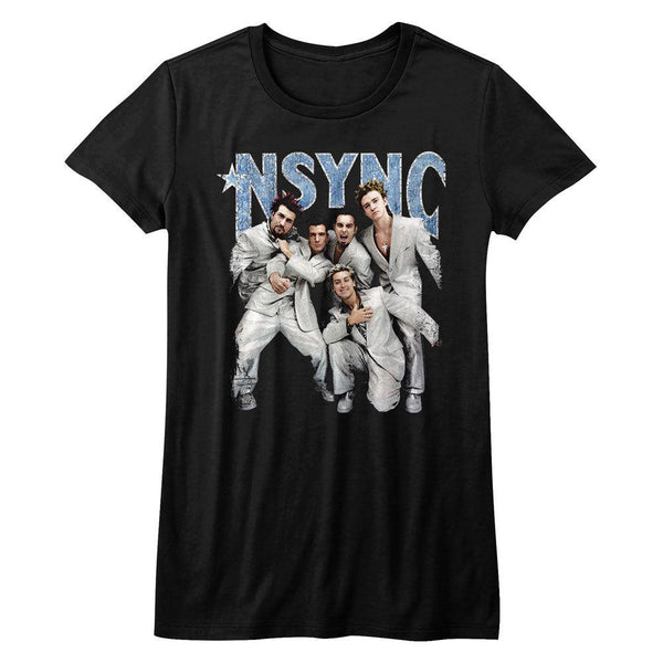 *NSYNC Strike A Pose Womens T-Shirt - HYPER iCONiC