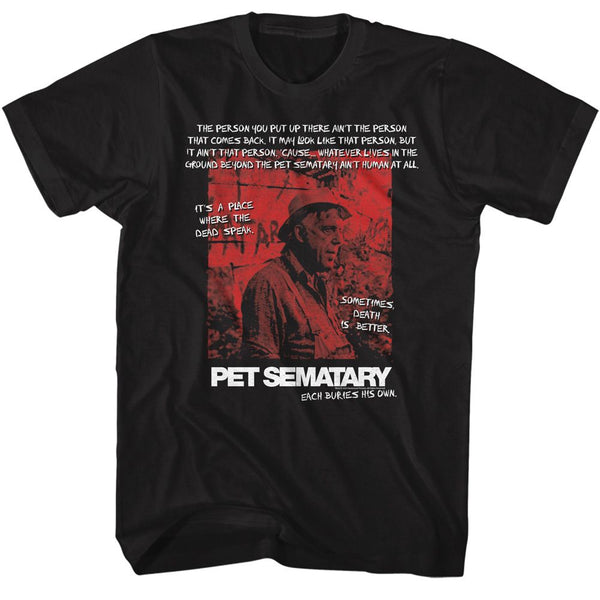 Pet Sematary - Jud Quotes T-Shirt - HYPER iCONiC.