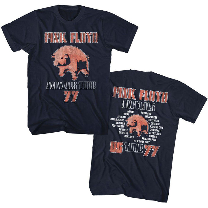 Pink Floyd Animals '77 Big and Tall T-Shirt - HYPER iCONiC.