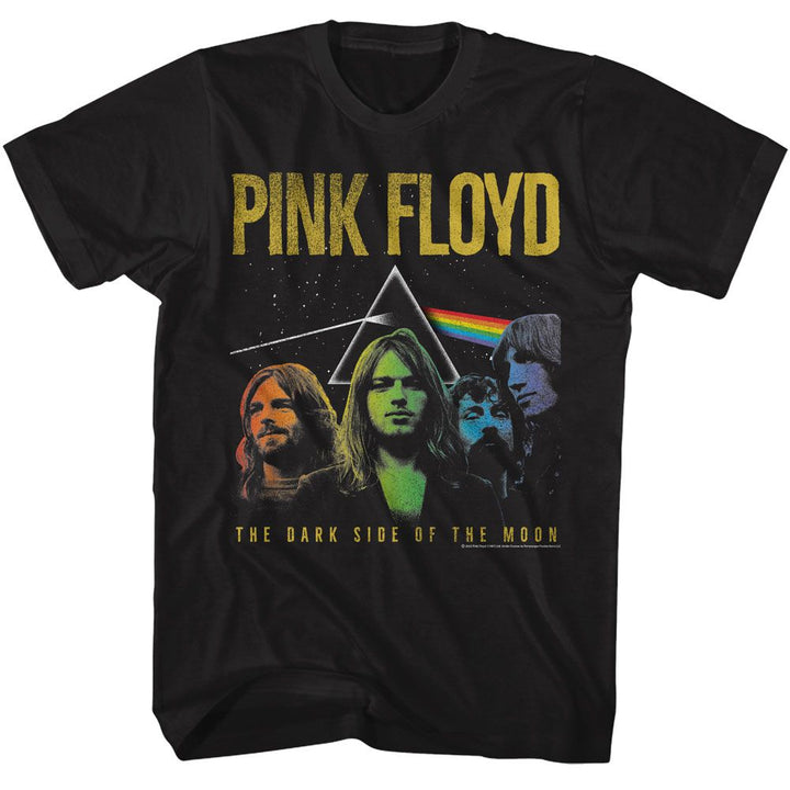 Pink Floyd - DSOTM Rainbow Band Boyfriend Tee - HYPER iCONiC.